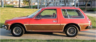 Pacer Woody Wagon with Navajo interior