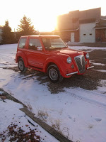 Not for US consumption: 1998 Mistubishi Pajero Jr. "Flying Pug"