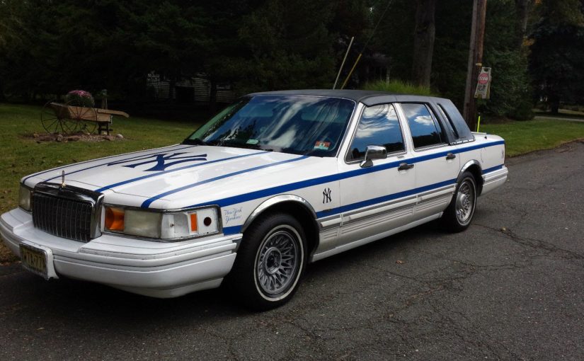 Over the Top Yankees Fan Town Car