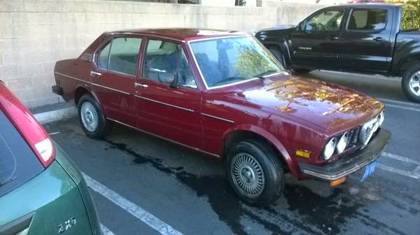 Rarely Seen Alfetta Sedan