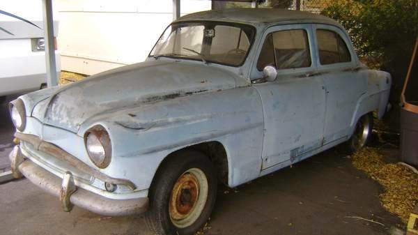 Common 50s French Sedan, Rarely Seen in the US