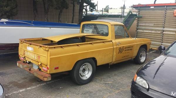 Back to the Future in a Ford Courier?