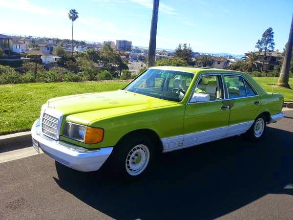 VERY Green 1981 Mercedes 300SD