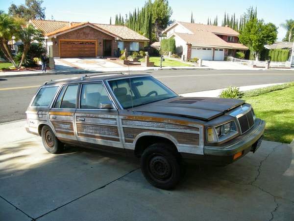 K-Car + Wagon + Turbo + Wood Grain + Brown