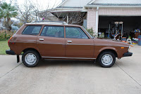 Manual 1979 Subaru Wagon in Beautiful Brown!