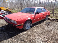 Rolling Cliché: Maserati Biturbo with Fire Damage