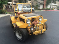 1975 Jeep Airport Tug with Thing