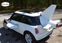 Mini Cooper Airplane Car