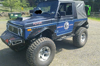 Modified 1988 Suzuki Samurai with VW TDI Power