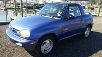 Rear-Wheel Drive, Manual and T-Tops: Suzuki X90