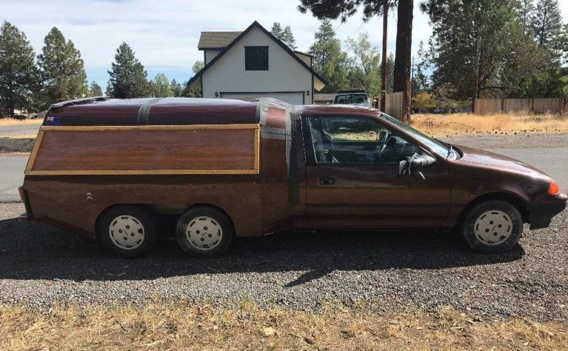 Rolling Weenie: Six-Wheeled 1991 Geo Metro Stretch