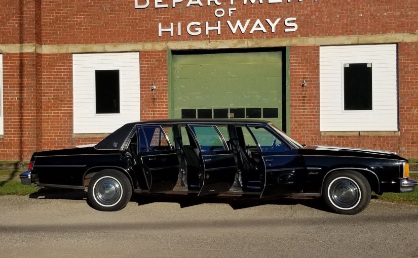 Six-Door 1979 Oldsmobile Eighty-Eight Armbruster Stageway Limo