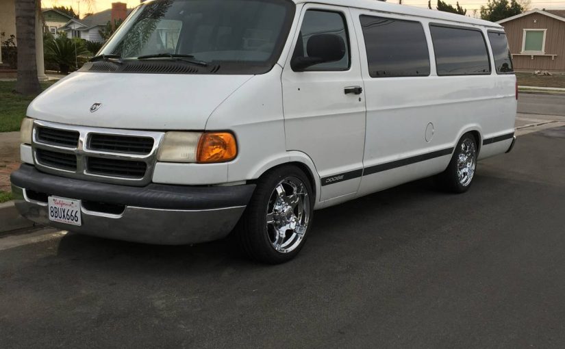 Straight Outta Salt Lake: 15-Passenger Van with Air Suspension and Custom Rimz