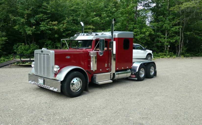 Custom, Miniature Peterbilt on Ford F250 Chassis