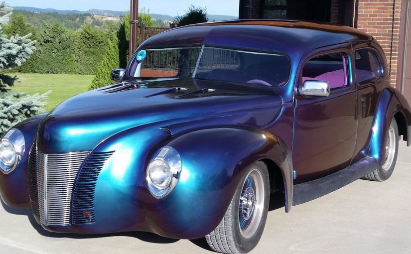 1940  Ford Coupe with Lincoln Mark VII Underpinnings