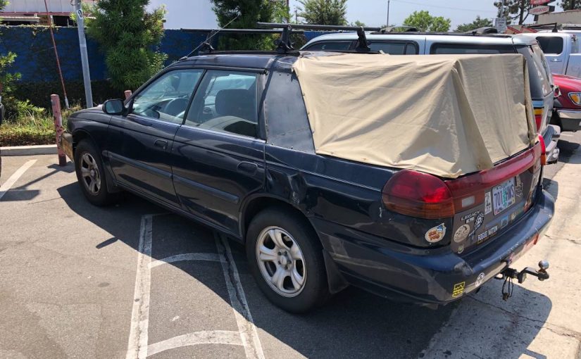 1995 Subaru Legacy Wagon Camper Conversion