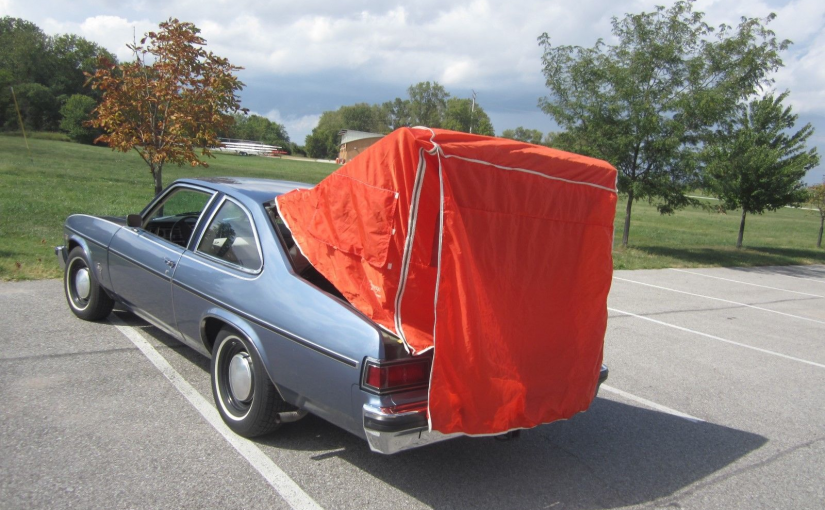 1975 Oldsmobile Omega Hatchback with Camper Accessory